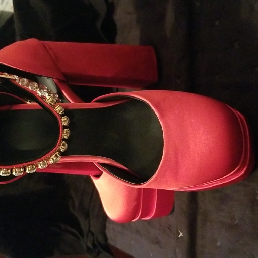 Red Satin platform